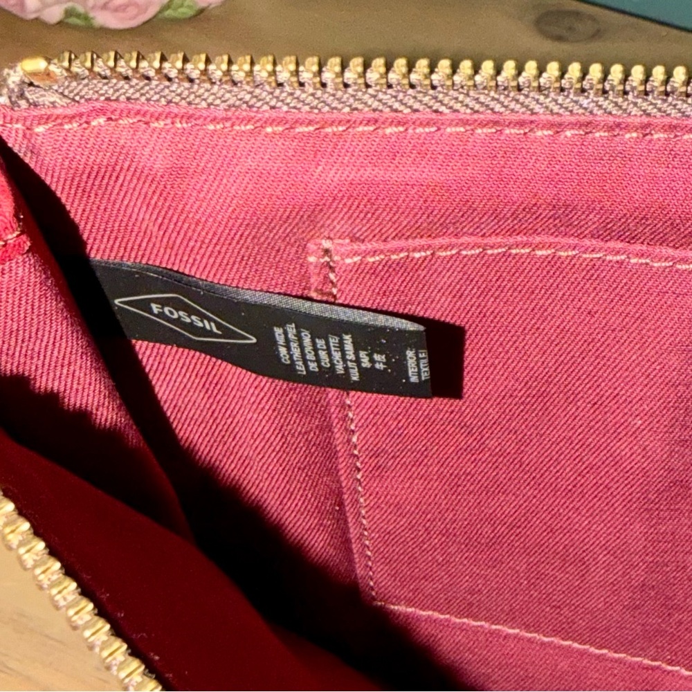 Fossil Multicolor Patchwork Clutch - image 6